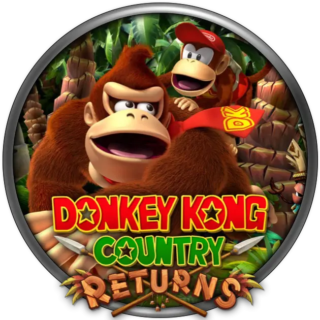 Y2guru Game Clear Logo Style 10zip Game Clear Logos Diddy Kong And Donkey Kong Poster Png Donkey Kong Icon
