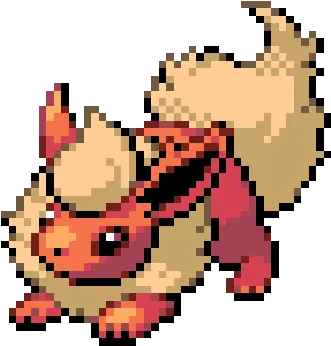 Flareon Flareon Sprite Black And White Png Flareon Transparent