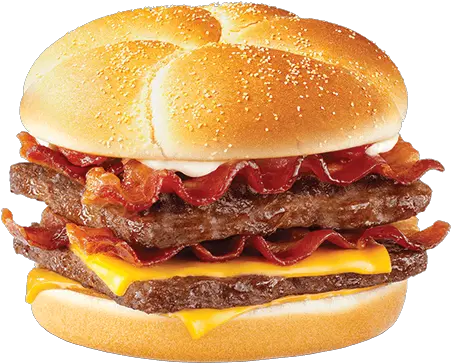 Download Double Stacker New Wendyu0027s Son Of Baconator Burger Png Wendys Png