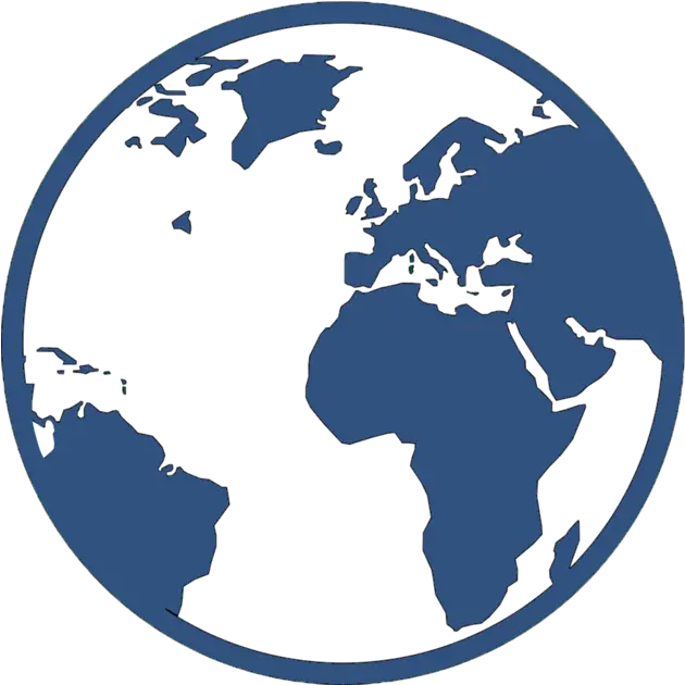 Research Officer World Map Png Globe Silhouette Png