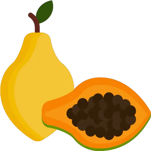 Food Fruit Fruits Papaya Icon Superfood Png Papaya Png