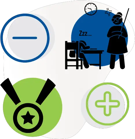 A New Way For Educators To Define Assess And Track Student Sleeping Student Icon Png Student Discipline Behavior Icon
