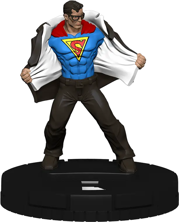 Dc Heroclix Supermanwonder Woman Single Figure Dc Heroclix Superman Png Roy Mustang Icon
