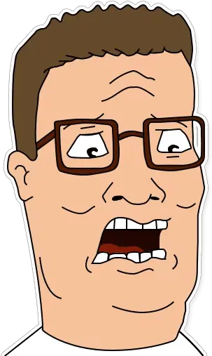 King Of The Stickers Set For Telegram Hank Hill Png Bobby Hill Png