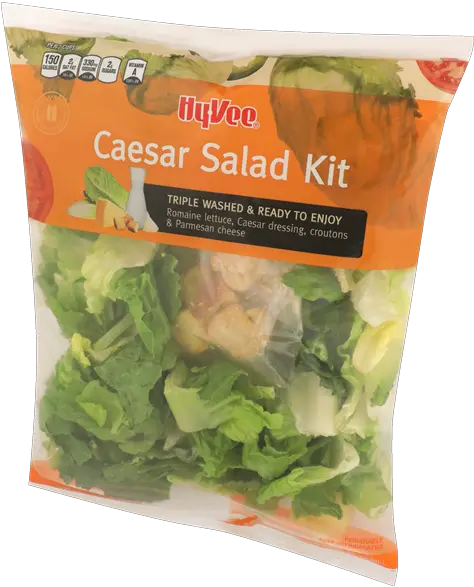 Hy Vee Caesar Salad Kit Salad Mix Hyvee Aisles Online Iceburg Lettuce Png Caesar Salad Png