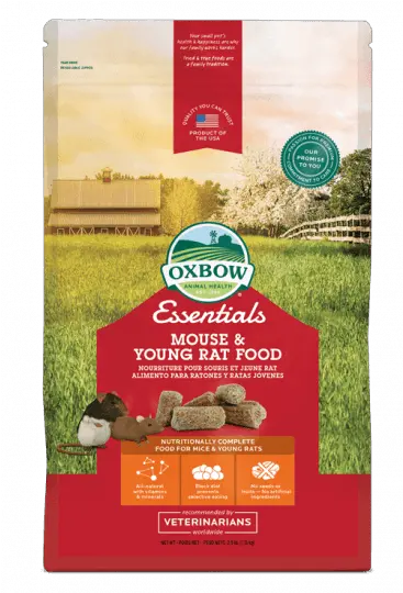 Oxbow Animal Health Essentials Mouse Mouse And Rat Oxbow Food Png Rats Png