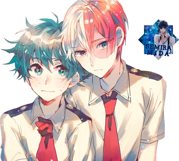 Download Image Result For Todoroki X Midoriya Izuku And Todoroki Shouto Png Todoroki Png