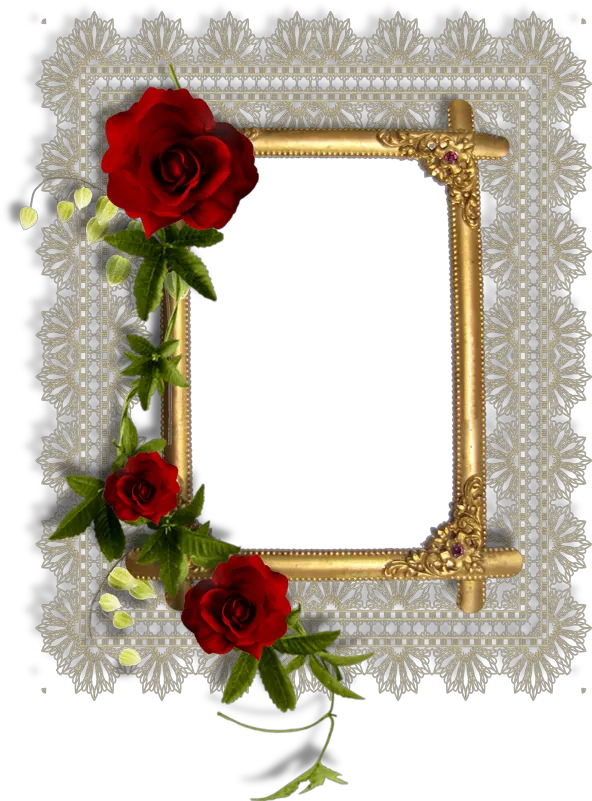 Download Pin By Pergamino Png Con Rosse Frames Rosas Png