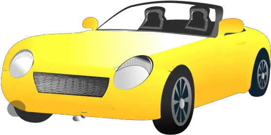 Yellow Convertible Sports Car Png Svg Clip Art For Web Yellow Cartoon Sport Car Png Sport Car Icon