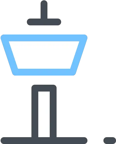 Airport Tower Icon In Pastel Style Bucket Drink Png Tower Icon