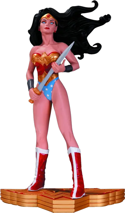 Wonder Woman The Art Of War Statue By Adam Hughes Adam Hughes Art Png Wonder Woman Transparent