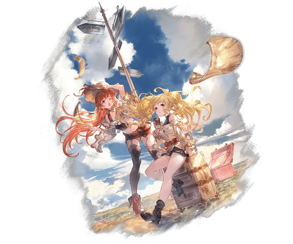 Monika Gbf Wind Lecia Team Png Monika Png