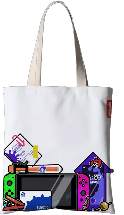 Splatoon Game Tote U2013 Gameard Tote Bag Png Splatoon Logo Png