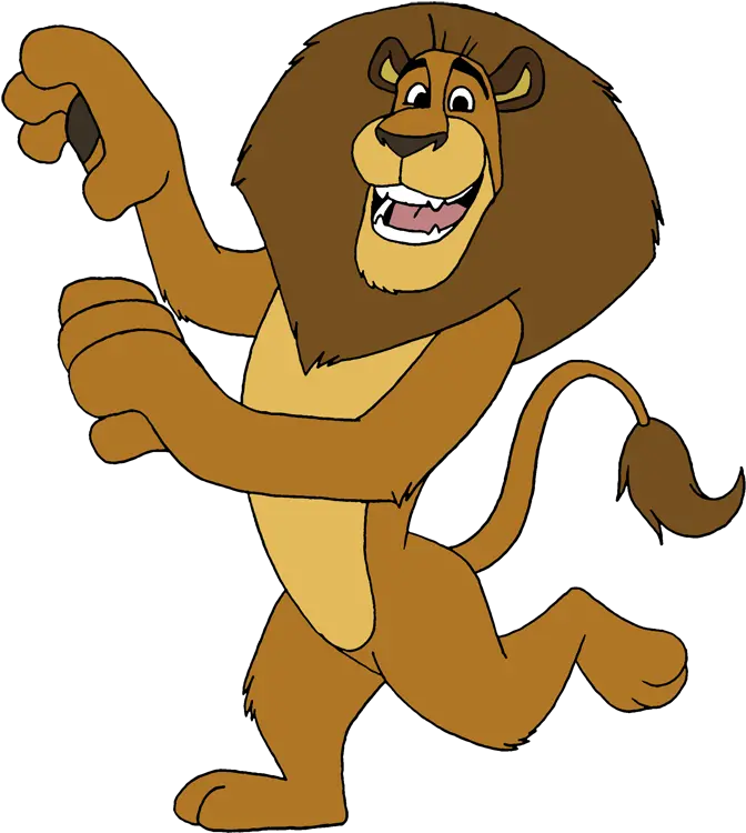 Download Hd Post Alex The Lion Cartoon Transparent Png Alex The Lion Cartoon Lion Cartoon Png