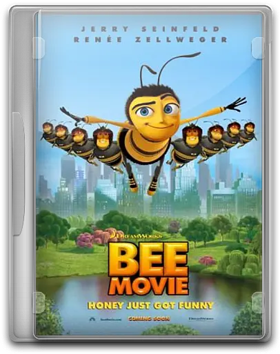 Bee Movie V4 Icon English Iconset Danzakuduro Kid Movie Poster Bee Movie Png Bee Emoji Png