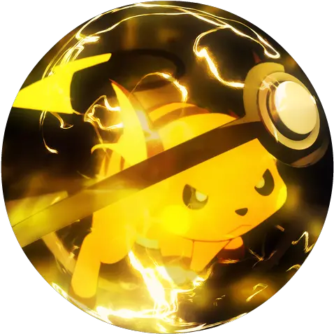 Raichu In A Glass Pokeball Album On Imgur Pokemon In Pokeball Raichu Png Raichu Png