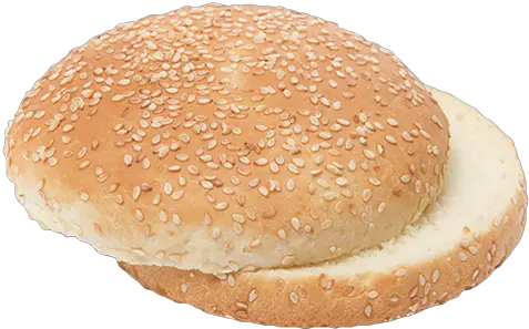 Download Big Hamburger Bun With Sesame Msainio Bandels Su Sezamu Png Bun Png