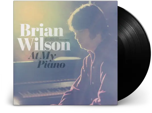 At My Piano Brian Wilson At My Piano Vinyl Png My Music Icon