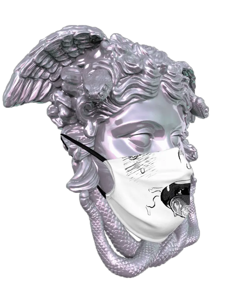 Ahegao U2013 Vapor95 Flame Face Mask Png Ahegao Face Transparent Background