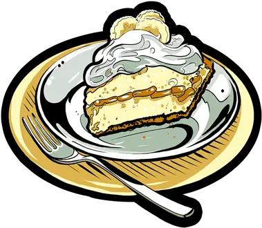 Banana Cream Pie Palomar Craft Cannabis Banana Cream Pie Clipart Free Png Pie Slice Icon