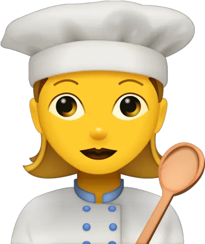 Cooking Woman Emoji Free Download All Cooking Emoji Png Cooking Png
