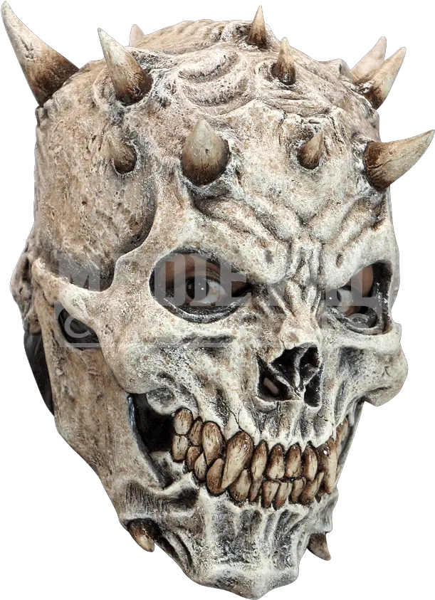 Spiked Skull Mask Costume Png Skull Mask Png