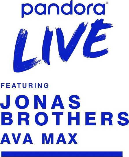 Pandora Live Jonas Brothers Nyc Vertical Png Pandora Logo Png