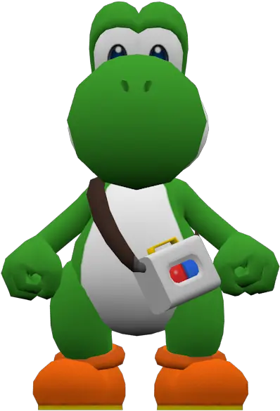 Mobile Dr Mario World Dr Yoshi The Models Resource Dr Mario World Dr Yoshi Png Dr Mario Png