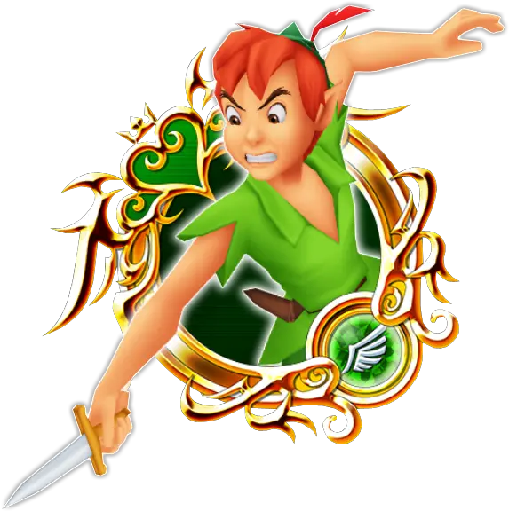 Download Free Png Peter Pan Transparent Mart Yuffie Kingdom Hearts 2 Peter Pan Silhouette Png