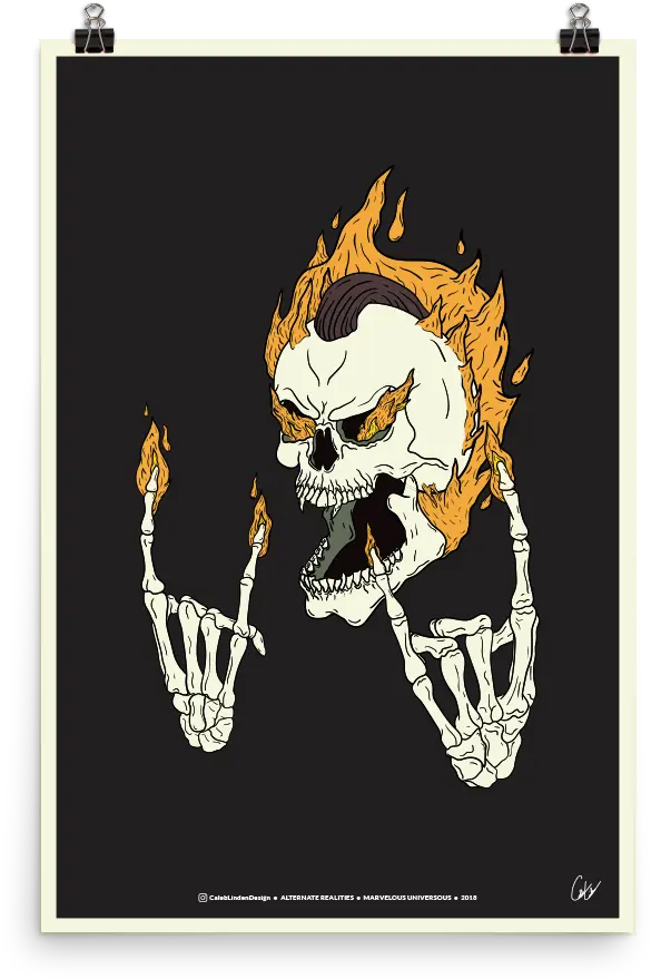 Ghost Rider Logo Png Fictional Character Ghost Rider Logo