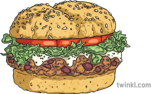 Bean Burger Mexican Food Healthy Recipe Classic English Ks2 Food Group Png Mexican Food Png