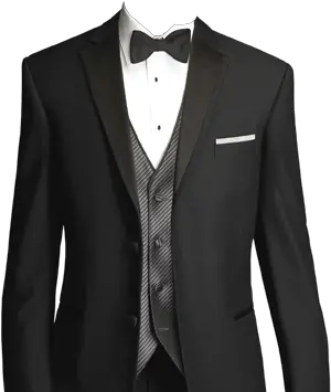 Black Woman In Suit Png Free Images Bow Tie Suit For Reception Suit Transparent