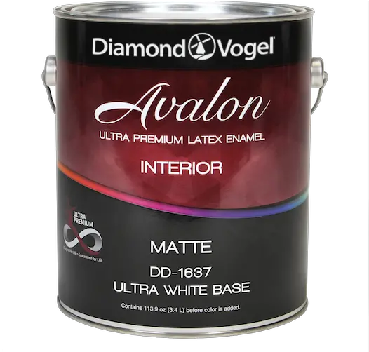 Avalon Diamond Vogelu0027s Ultra Premium Interior Paint Diamond Bank Png Paint Can Png