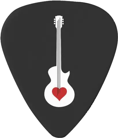 Guitar Creative Drawing Electric Pick Emblem Png Guitarra Png