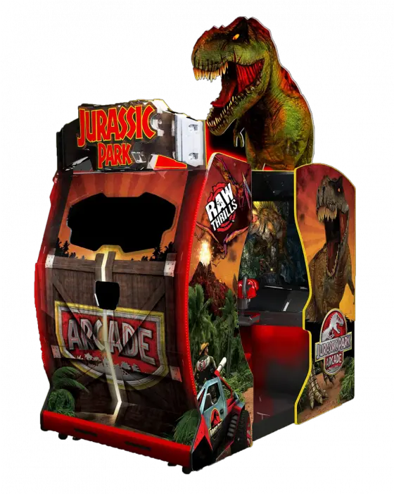 Jurassic Park Arcade Cabinet Jurassic Park Arcade Game Png Jurassic Park Png