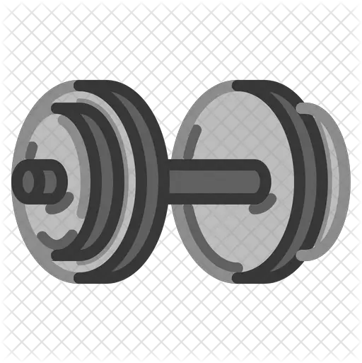 Dumbell Icon Of Flat Style Illustration Png Dumbell Png