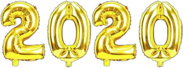 Happy New Year 2020 Balloons Transparent Png Stickpng Transparent 2020 Balloons Png Balloons Transparent Background