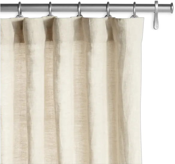 Belgian Flax Linen Drapery Natural Custom Curtains Full Natural Belgian Linen Curtains Png Curtains Png