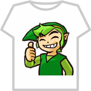 Link Thumbs Up Transparent Roblox Legend Of Zelda Triforce Heroes Art Png Thumbs Up Transparent