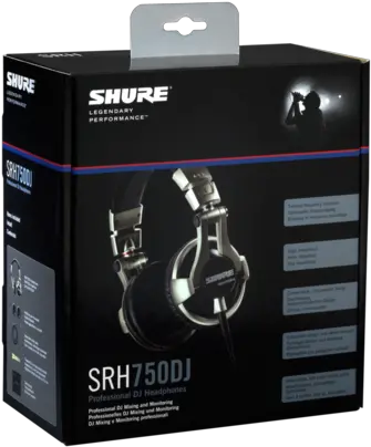 Dj Headphones Shure Srh 440 E Png Dj Headphones Png