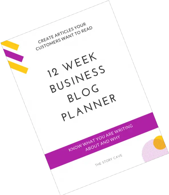 Free 12 Week Business Blog Planner Horizontal Png Cave Story Logo