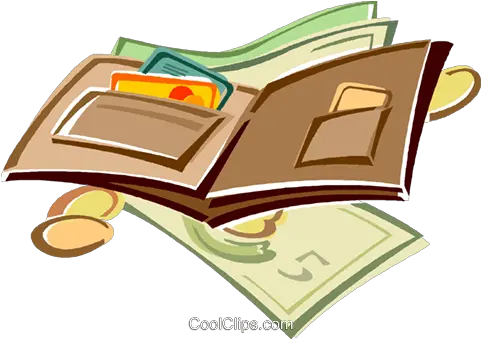 Wallet Royalty Free Vector Clip Art Illustration Vc014429 Transparent Wallet Vector Png Wallet Transparent Background