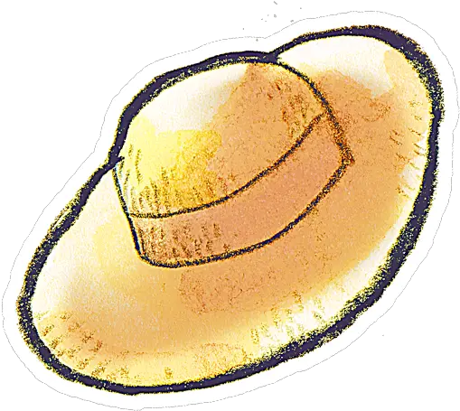 Beach Hat Clipart Kid Clipartingcom Straw Hat Clip Art Png Beach Clipart Transparent Background