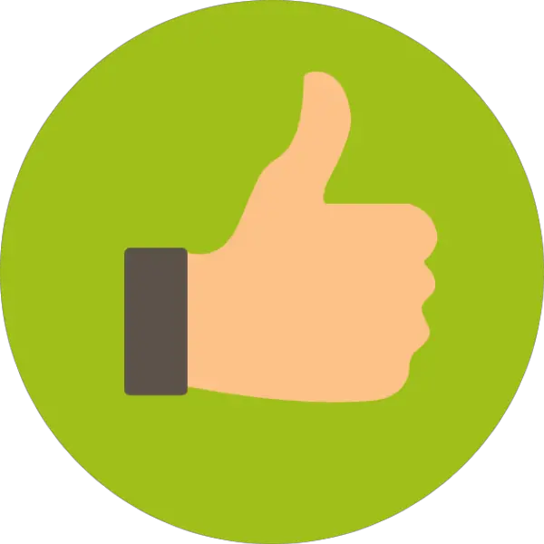 Like Thumbs Up Flat Icon Png Like Icon Png