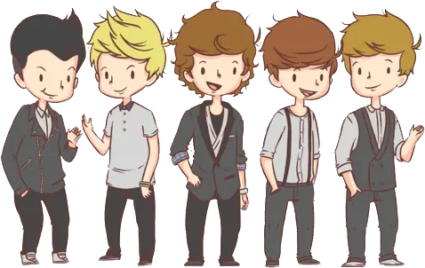Muñequitos Png One Direction Image One Direction Cartoon Png One Direction Png