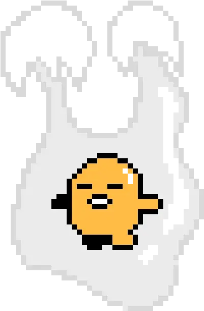 Gudetama Cracking Pixel Art Maker Png