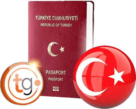 Turkish Citizenship By Investment Program Trem Global Transparent Turkey Flag Icon Png Passport Png