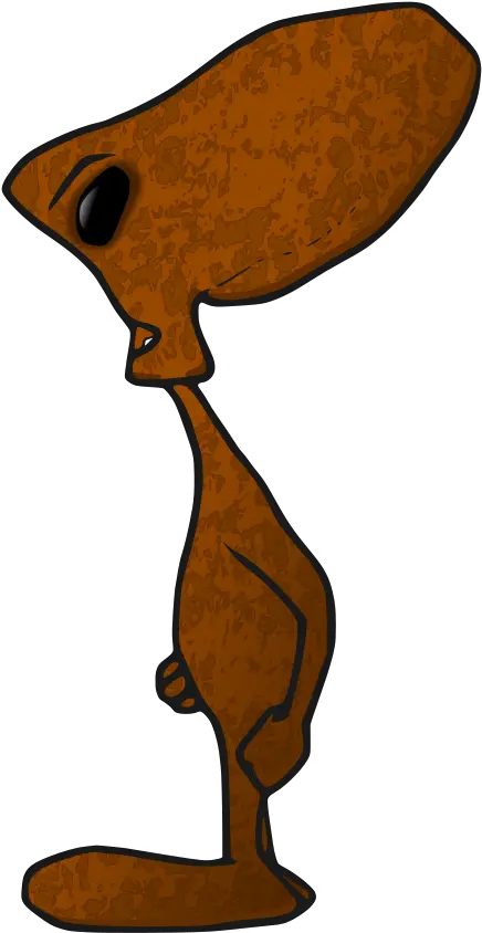 Alien Vector Scooby Doo Brown Clip Art Png Scooby Doo Png