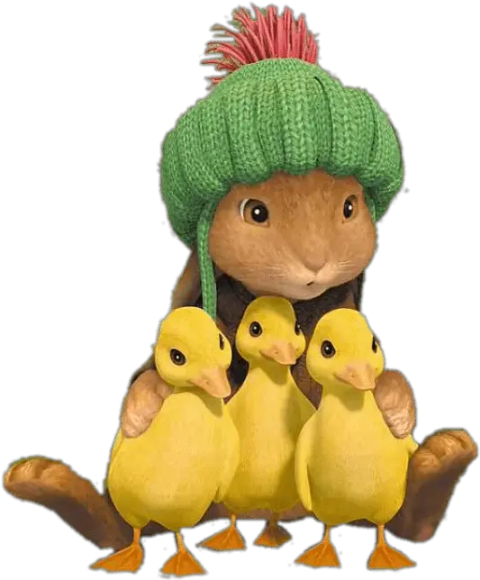 Benjamin Bunny And Three Ducklings Benjamin Bunny Png Peter Rabbit Cartoon Benjamin Peter Rabbit Png