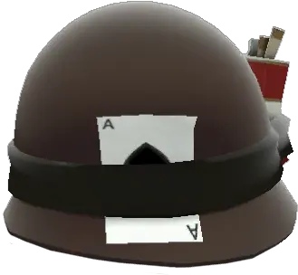 Tf2 Hat Of The Week Soldier Stash Png Ace Of Spades Card Png